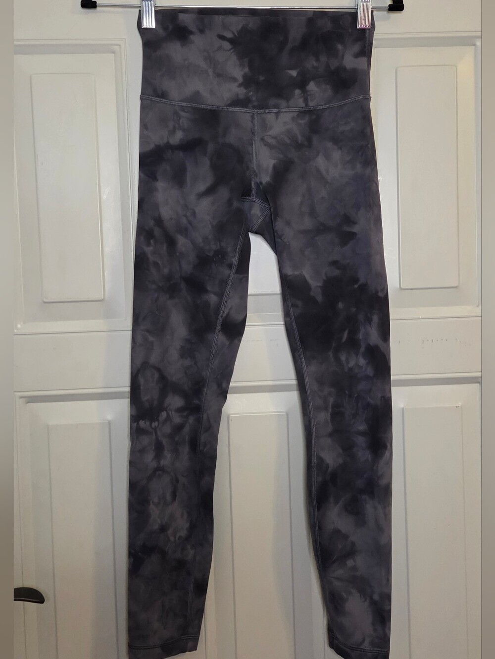 lululemon athletica - Charcoal Gray Tie-Dye High-Rise Leggings